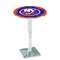 Holland Bar Stool Co 36" Chrome New York Islanders Pub Table L217C3628NYIsln - alternate 1